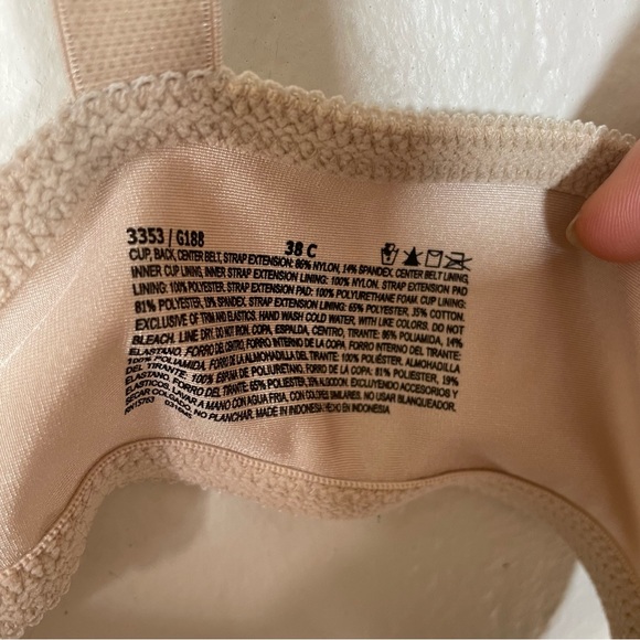 Padded Strap Bra Size 38C - Picture 5 of 6